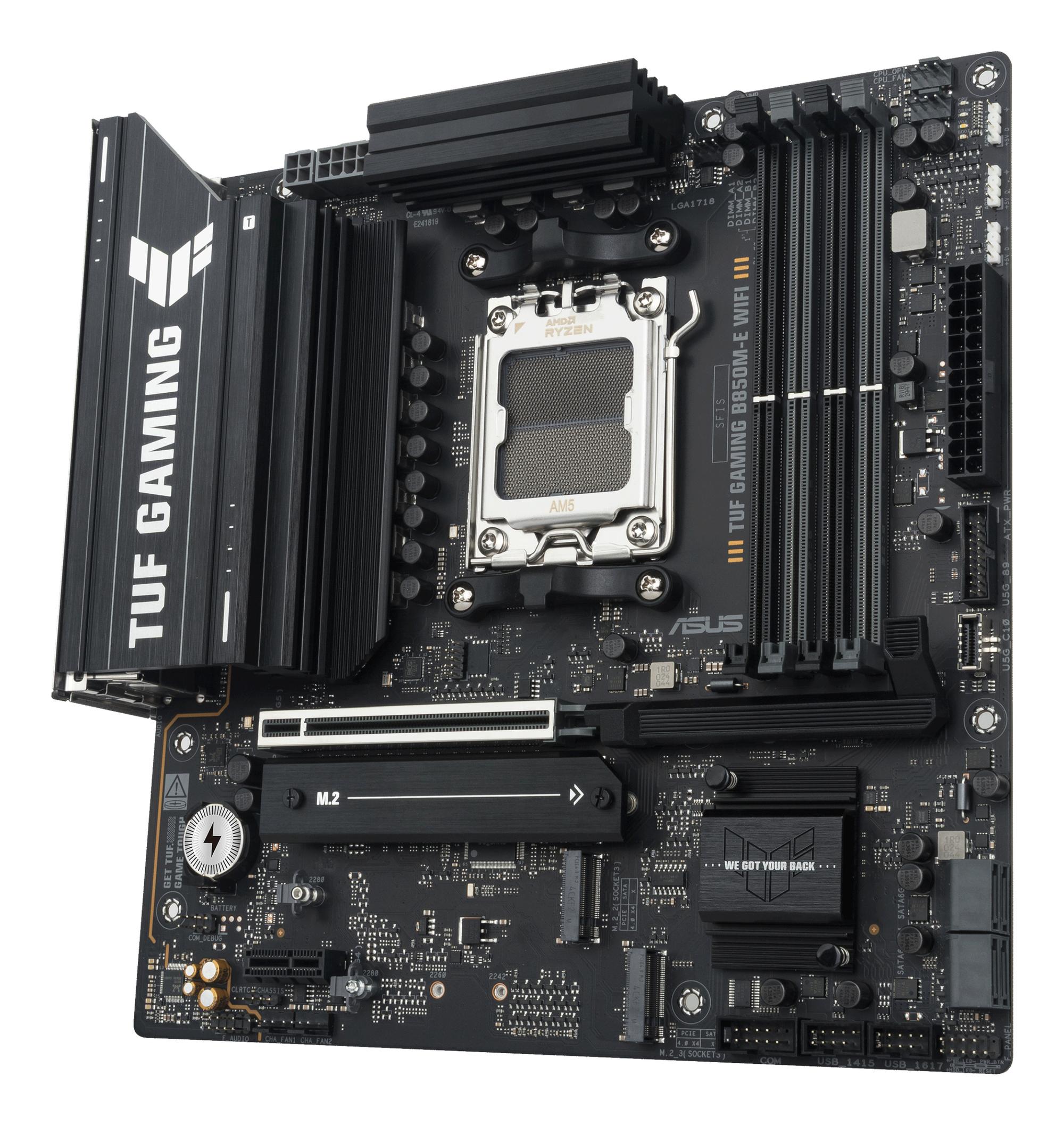 ASUS Mainboard TUF GAMING B850M-E WIFI / 90MB1LS0-M0EAY0 Grey