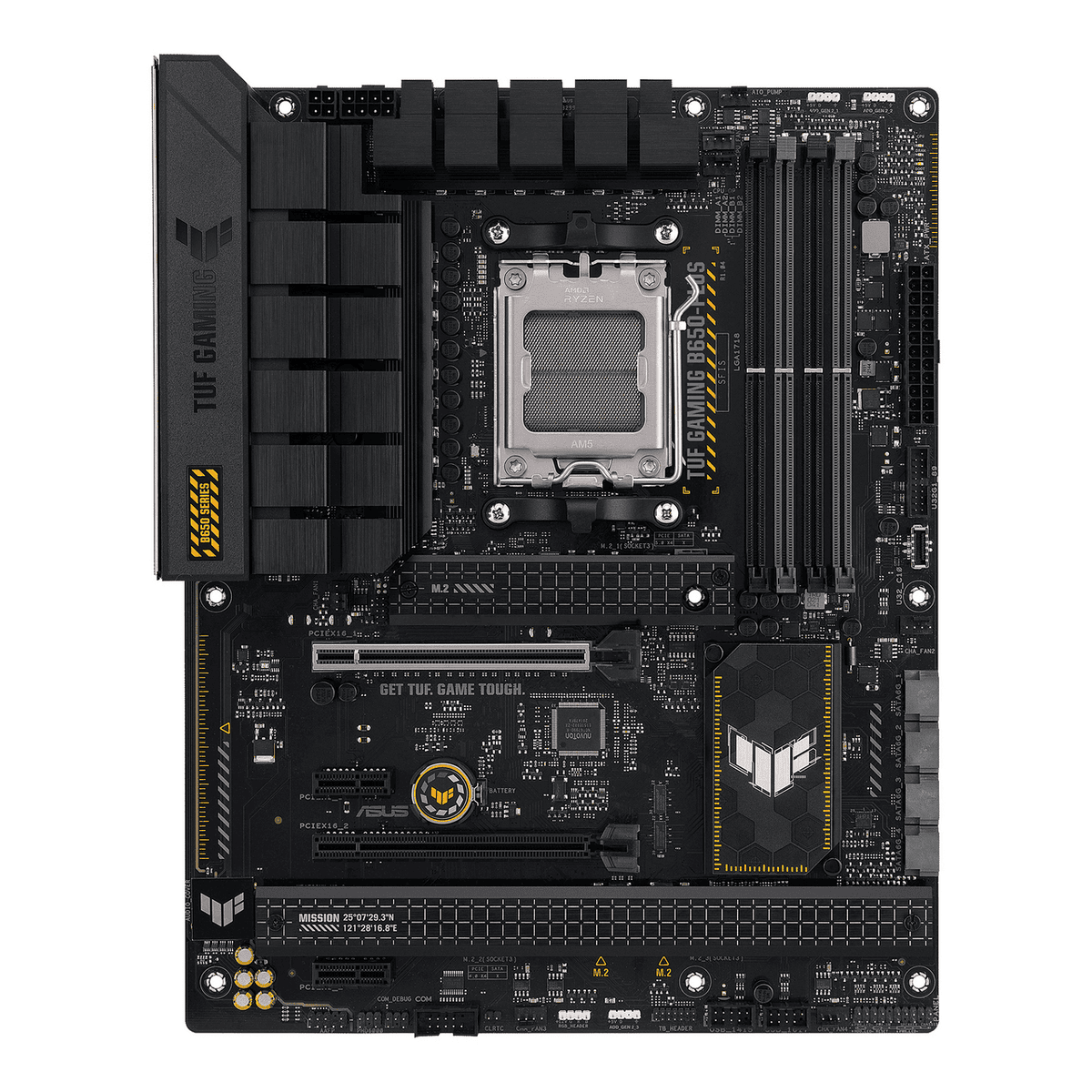 Asus Mainboard TUF GAMING B650-PLUS / 90MB1BY0-M0EAY0 Schwarz
