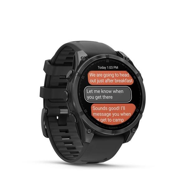 Garmin Indossabile Fenix 8 - 47 mm 02904 / 010-02904-00 Nero 3,56 cm (1,4")