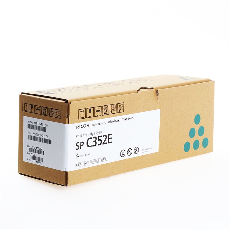 Ricoh Toner SPC352E / 408216 Cyan