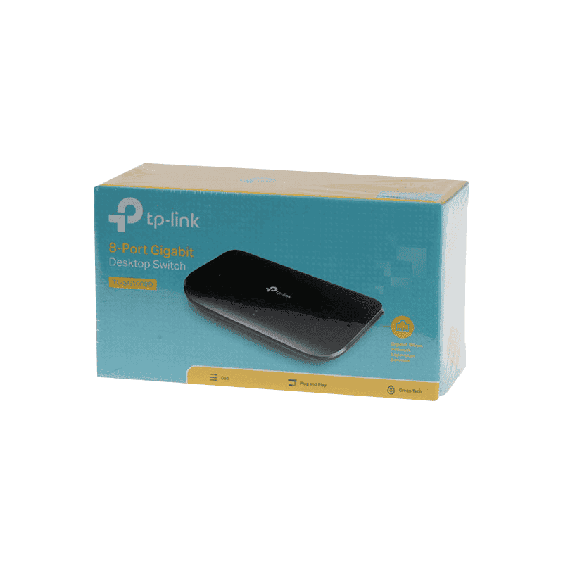 TP-LINK Switch SG1008D / TL-SG1008D Schwarz