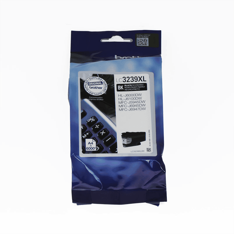 Brother Tinte LC-3239XLBK / LC3239XLBK Schwarz XL