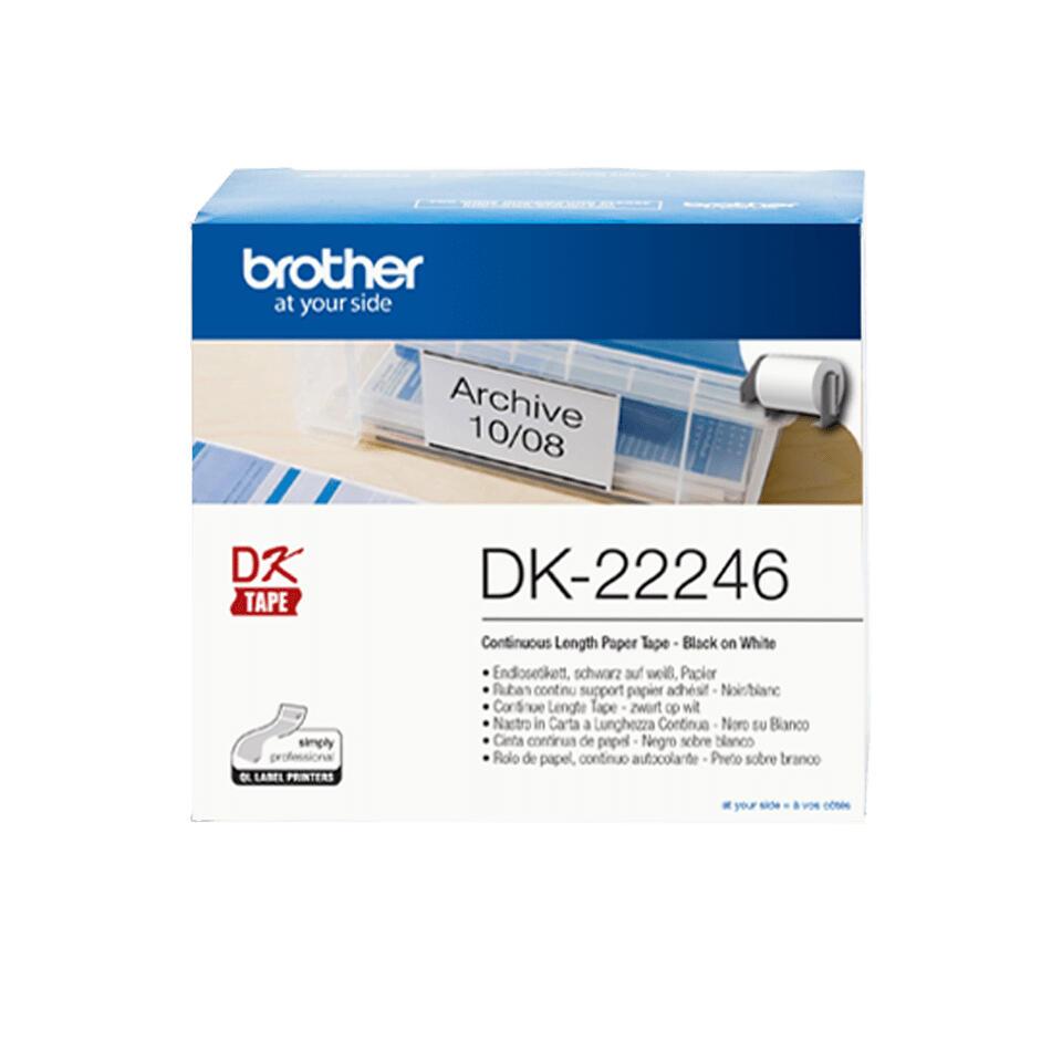 Brother Label DK-22246 / DK22246 White