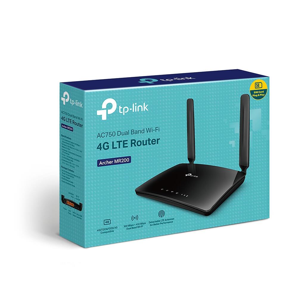 TP-Link Routeur MR200 V4 / ARCHER MR200 V4 Noir