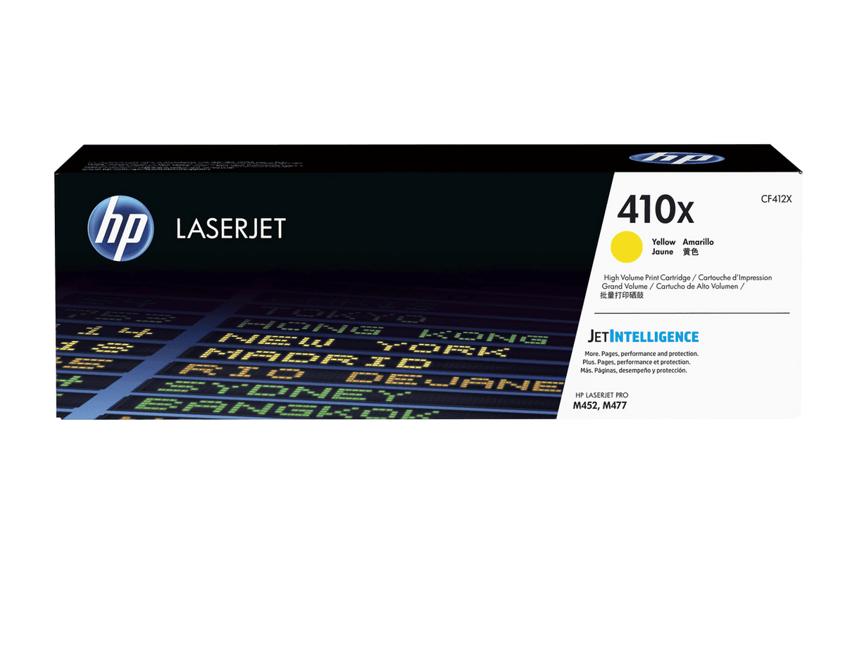 HP Toner 410X / CF412X Giallo XL
