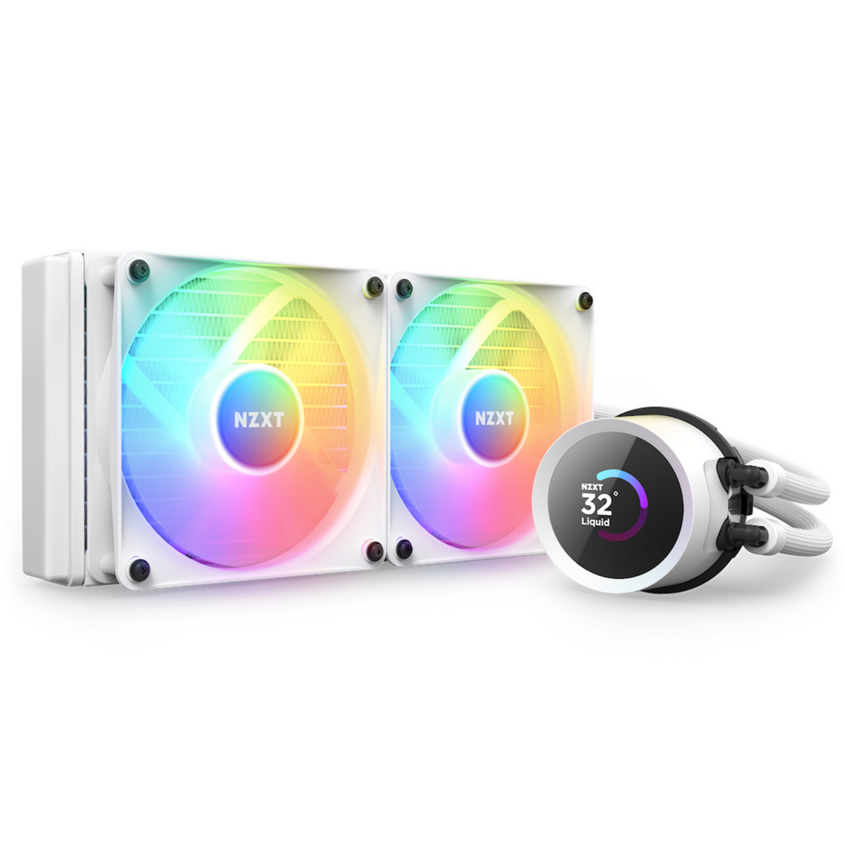NZXT Wasserkühlung Kraken 240 RGB / RL-KR240-W1 Weiß