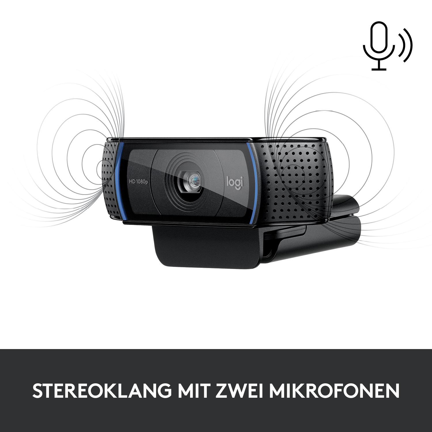 Logitech Webcam C920S Pro / 960-001252 Noir