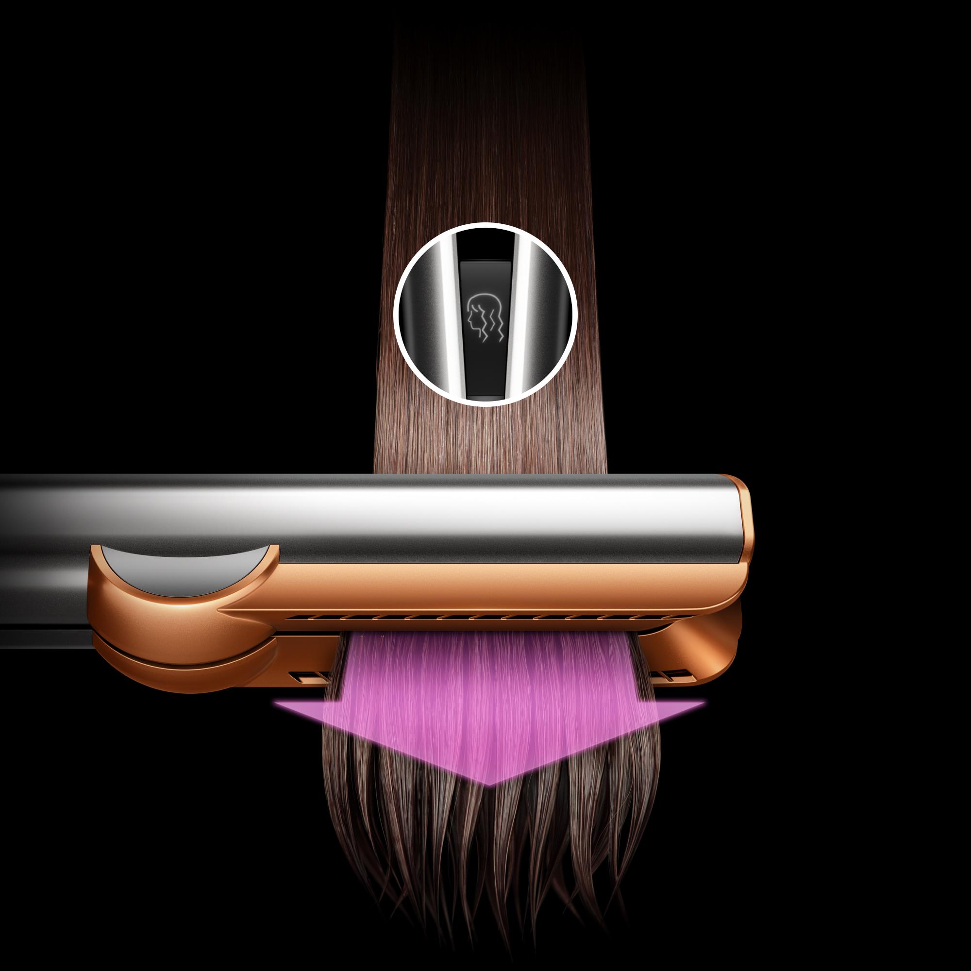 Dyson Glätteisen Airstrait HT01 / 598960-01 Pink, Roségold