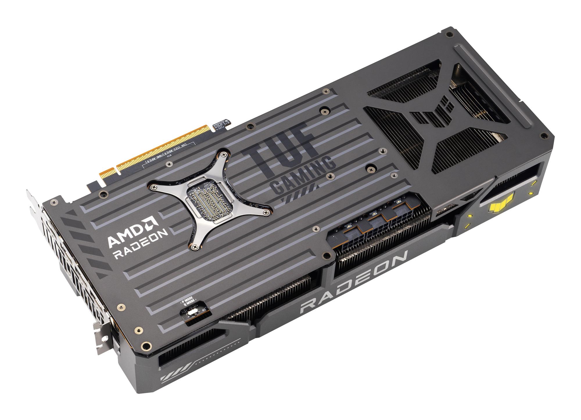 ASUS Grafikkarte TUF RX9070XT O16G / 90YV0L70-M0NA00 Schwarz, Silber
