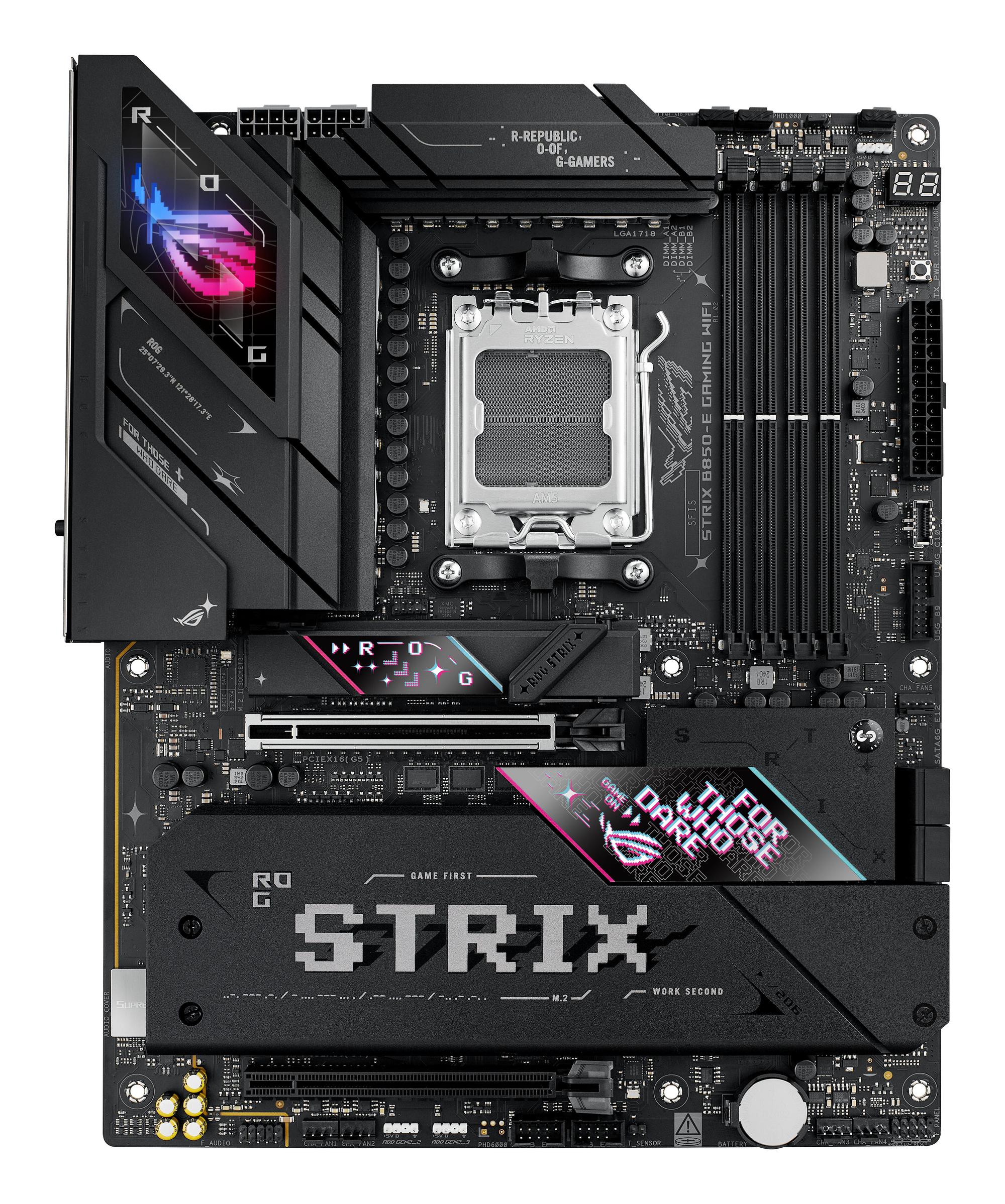 ASUS Mainboard ROG Strix B850-E Gaming WIFI / 90MB1J60-M0EAY0 Black