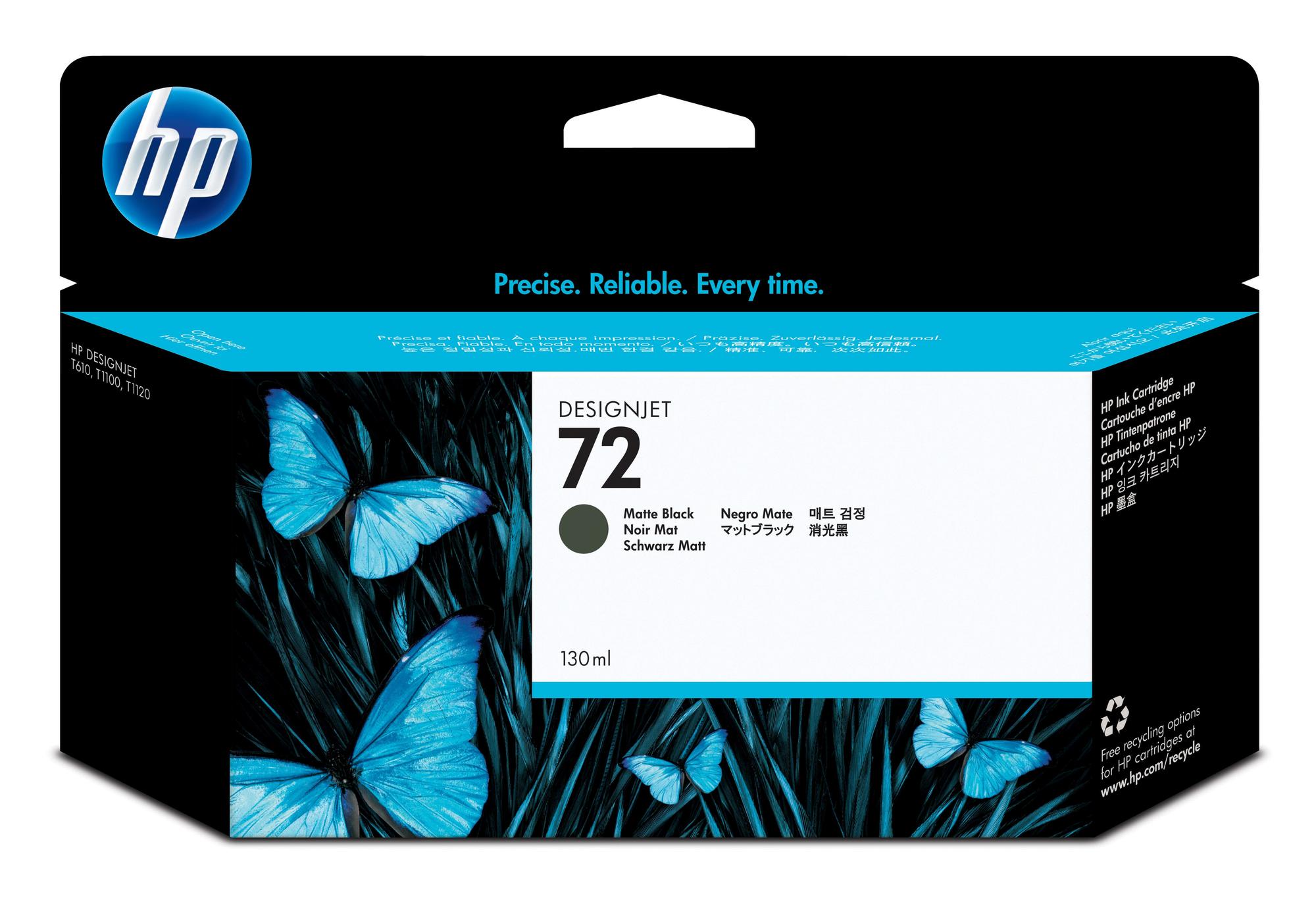 HP Ink 72 / C9403A Matt black Standard