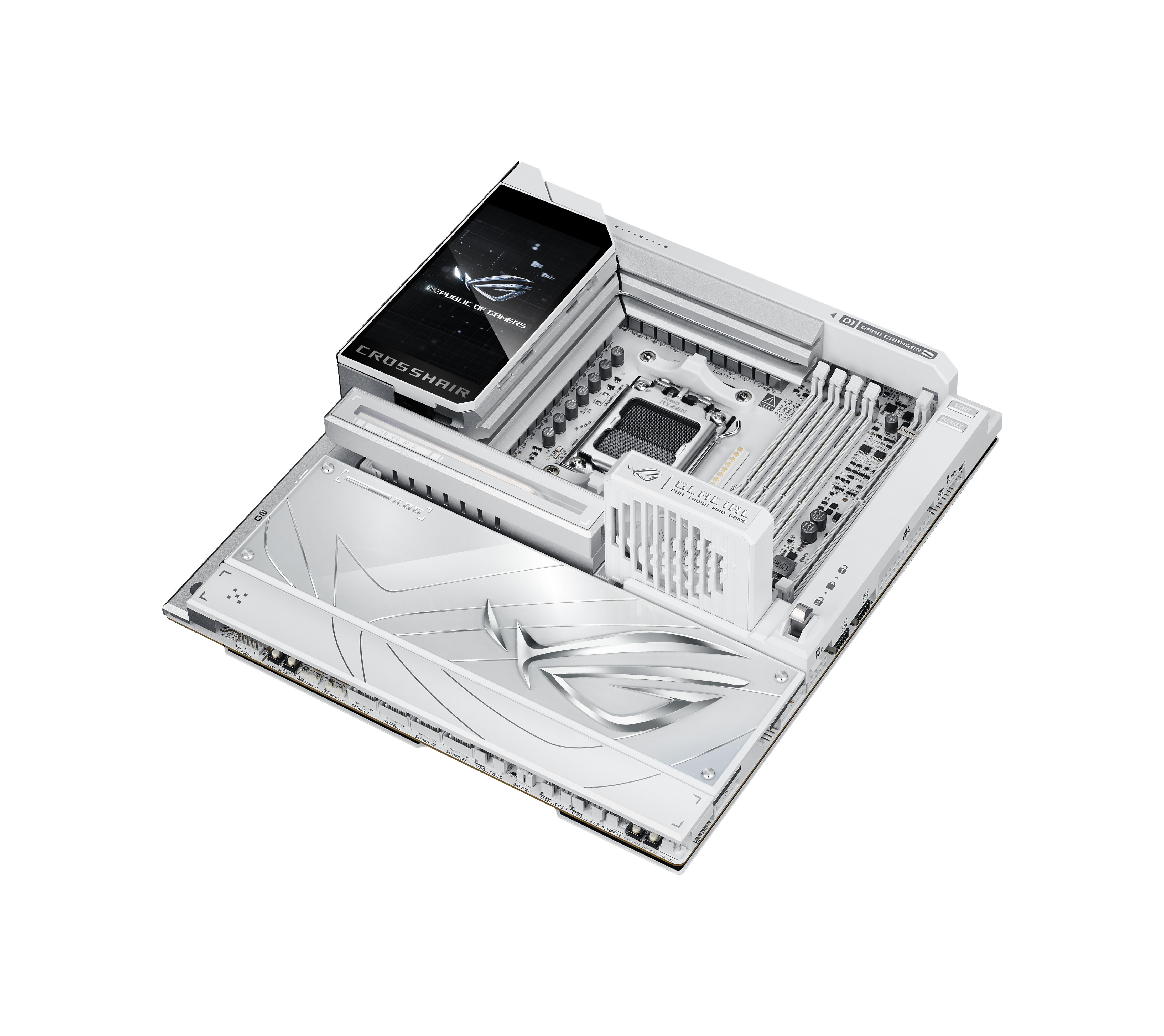 ASUS Scheda madre ROG CROSSHAIR X870E GLACIAL E-ATX / 90MB1NQ0-M0EAY0 Bianco