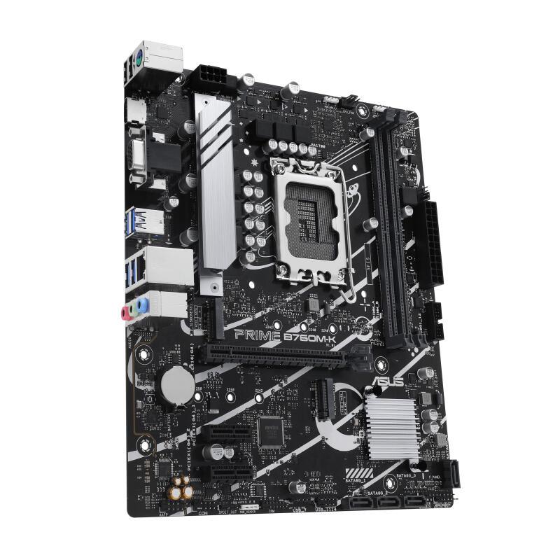ASUS Mainboard PRIME B760M-K / 90MB1FI0-M1EAY0 Black