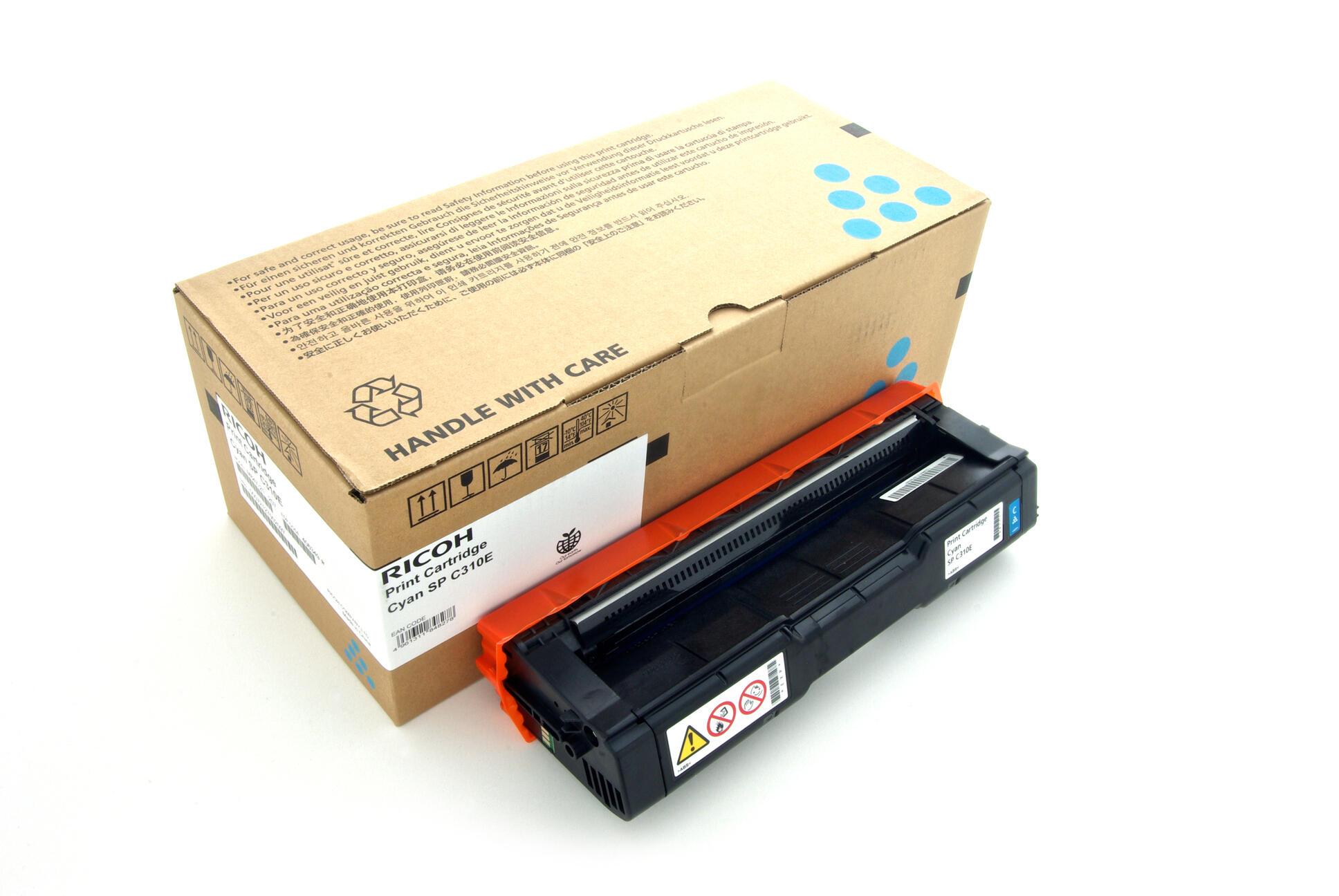 Ricoh Toner Type SPC310 / 407641 Ciano Standard