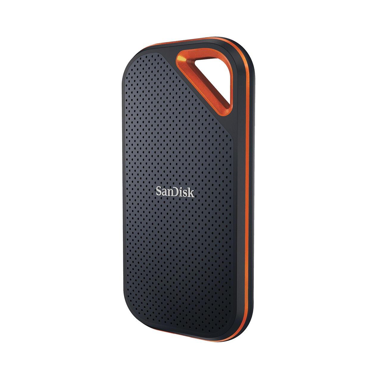 SanDisk Externe SSD Extreme PRO 2TB / SDSSDE81-2T00-G25 Schwarz