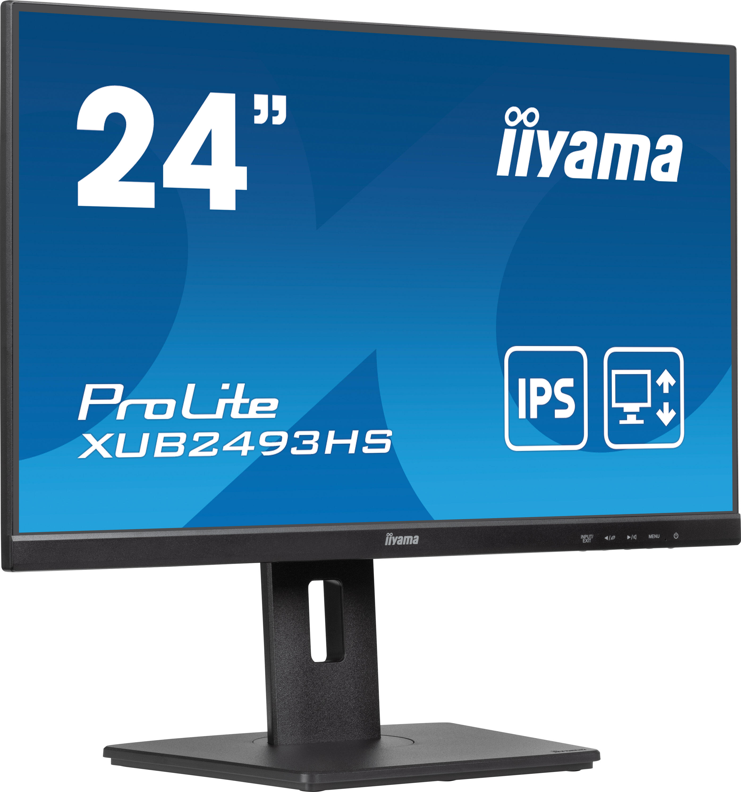 iiyama Monitor XUB2493HS / XUB2493HS-B6 Black 60.5 cm (23.8")