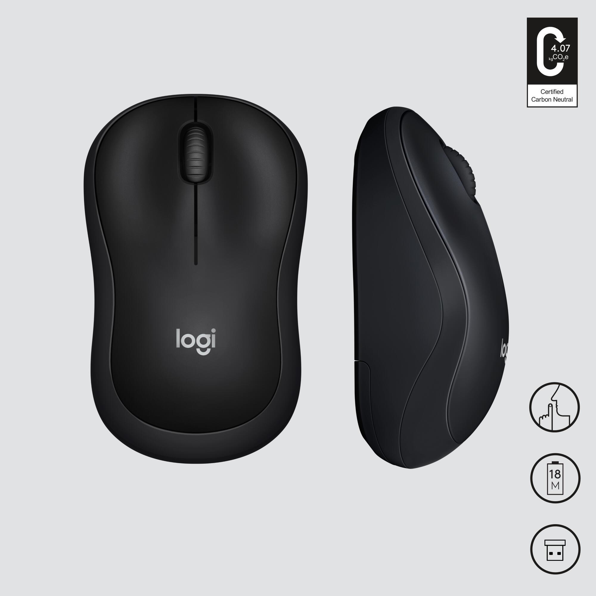 Logitech Mouse M220 Silent / 910-004878 Anthracite