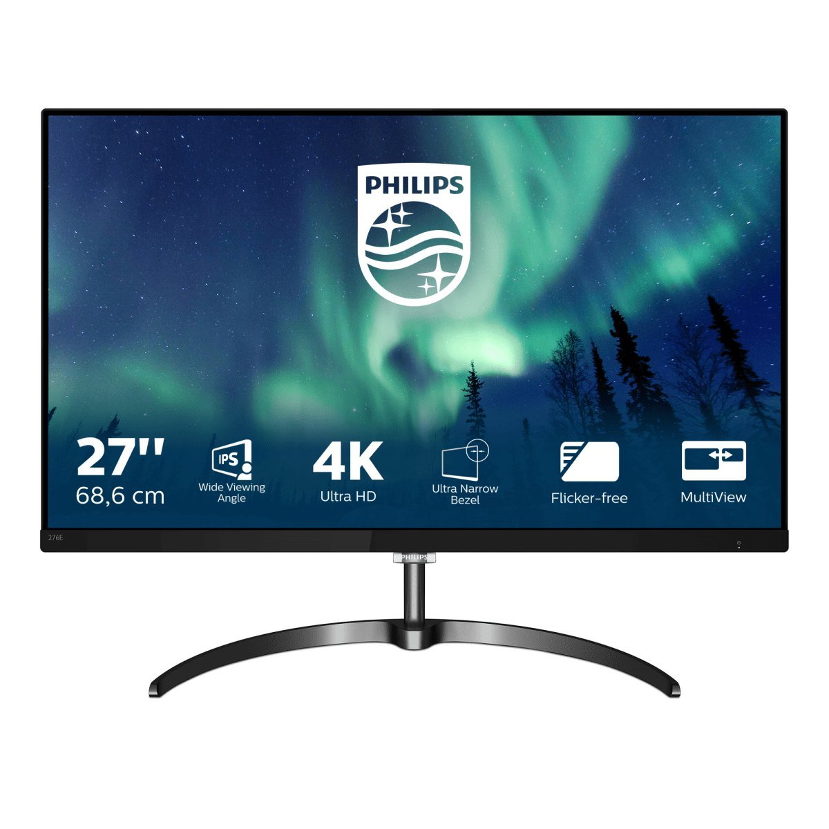 Philips Monitor 276E8VJDB / 276E8VJSB/00 Black