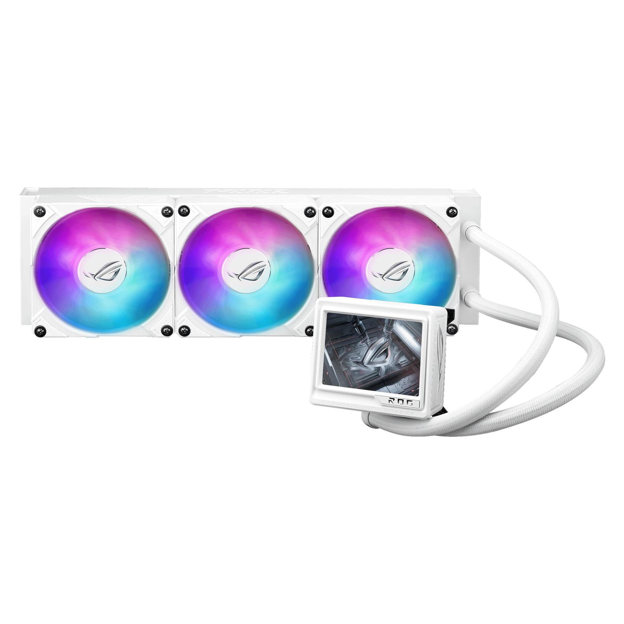 ASUS Refrigeración por agua ROG Ryujin III 360 ARGB Extreme / 90RC0132-M0EAY0 Blanco XL