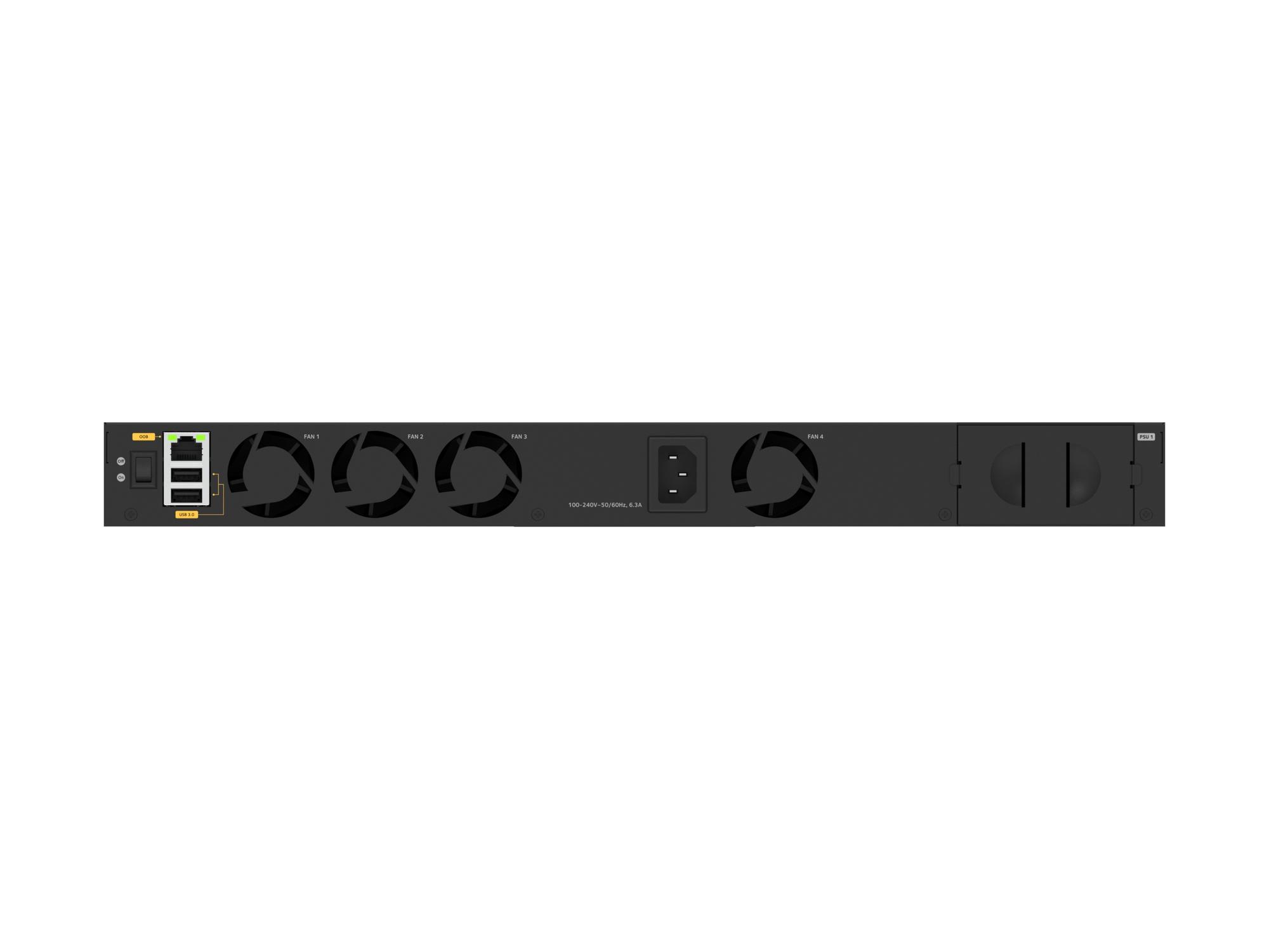 Netgear Interruttore M4350-24F4V / XSM4328FV-100NES Nero