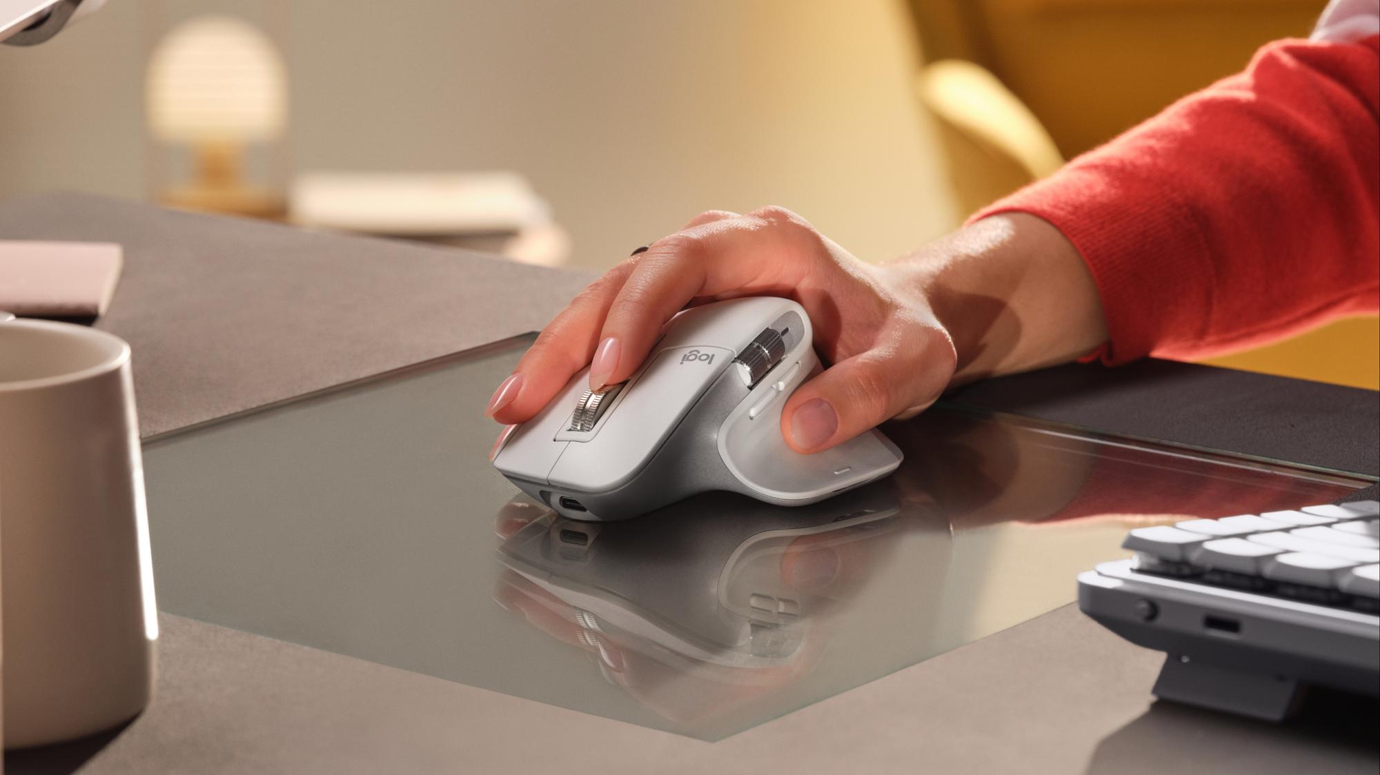 Logitech Maus MX Master 3S Mac Performance / 910-006572 Grau