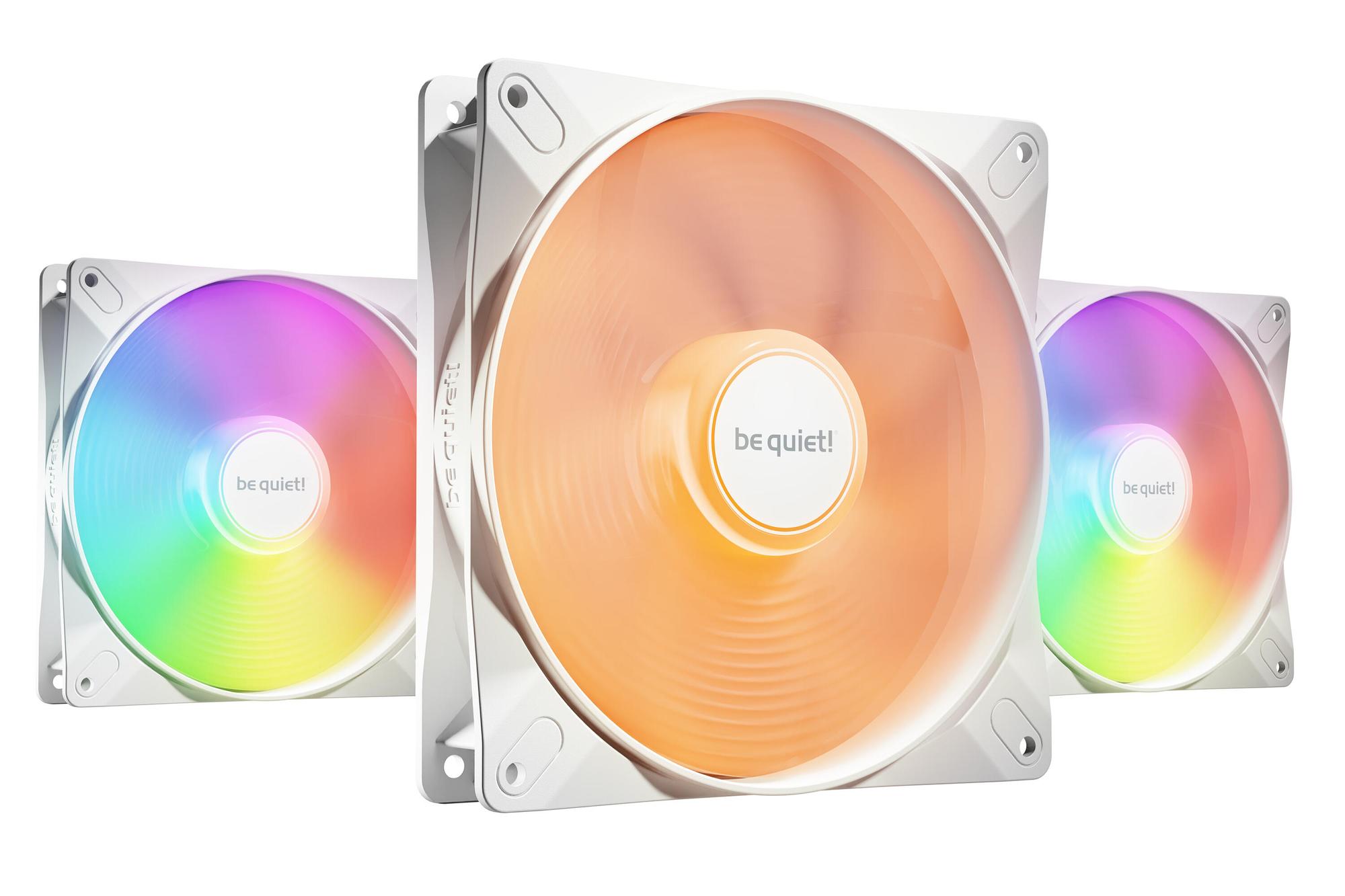 be quiet! Ventilador Light Wings LX 140mm High-Speed / BL131 Blanco
