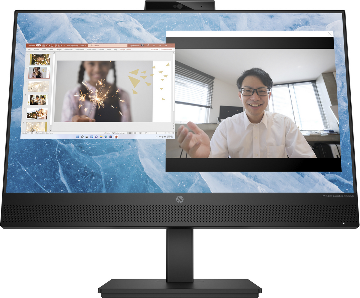 HP Monitor HP M24m  / 678U5AA#ABB Schwarz