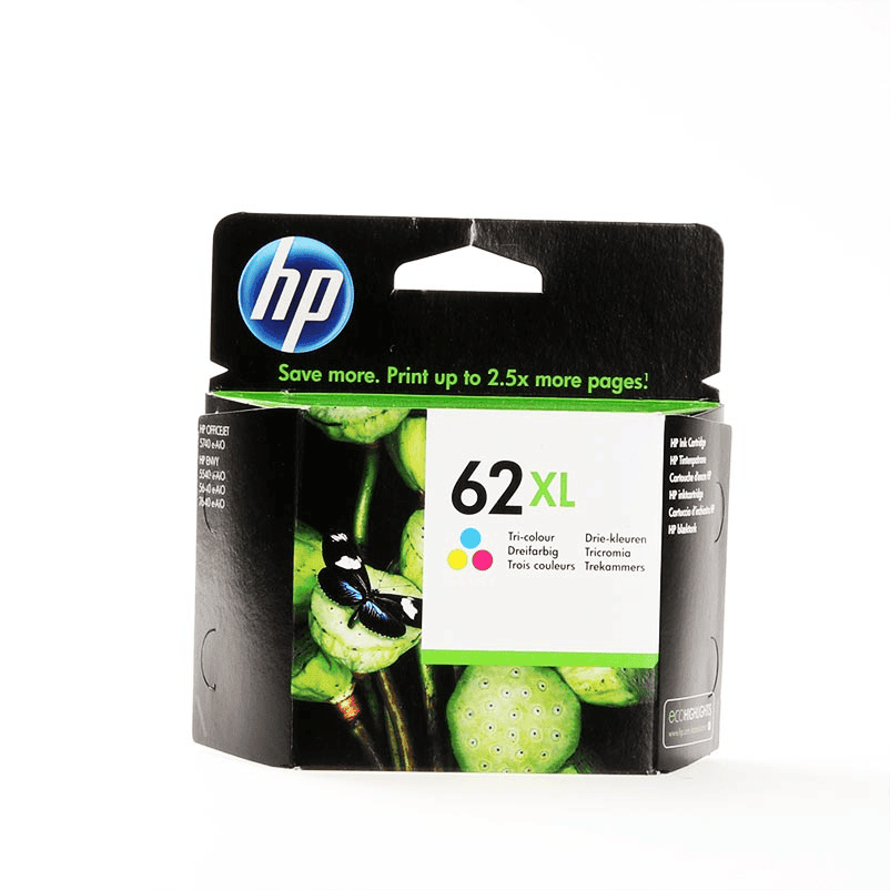 HP Tinte 62XL / C2P07AE C,M,Y