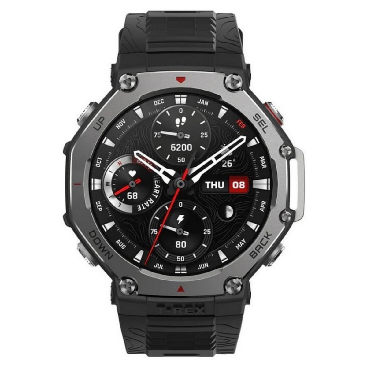 Amazfit Para llevar T-Rex 3 48mm / W2323GL1N Gris oscuro