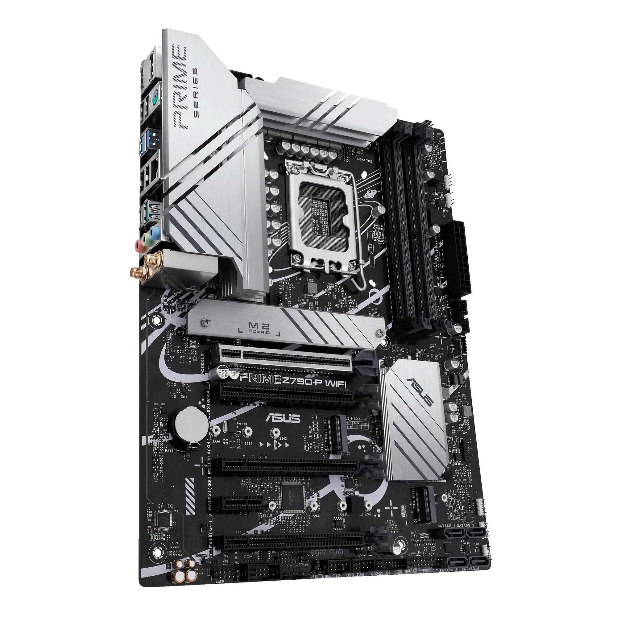 ASUS Placa base PRIME Z790-P WIFI / 90MB1CJ0-M1EAY0 Aluminio, negro