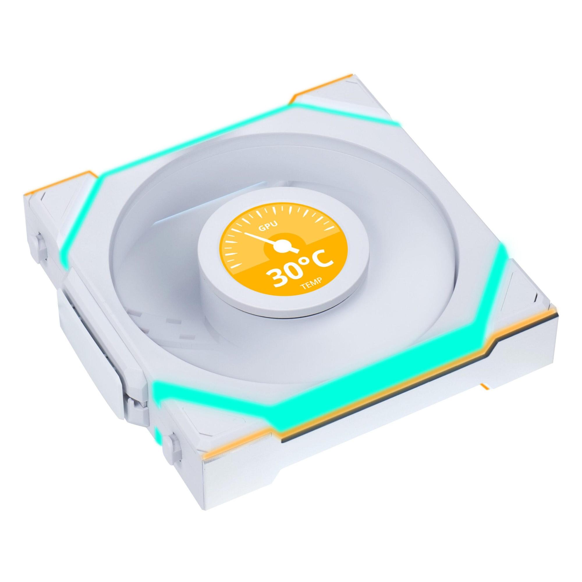 Lian Li Fan Uni Fan SL / 12SLLCD1W3W White 3-Pack