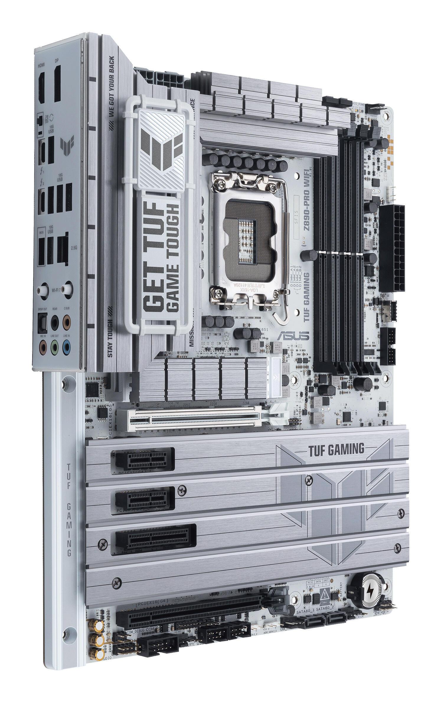ASUS Carte mère TUF Gaming Z890-Pro WiFi / 90MB1IR0-M0EAY0 Blanc
