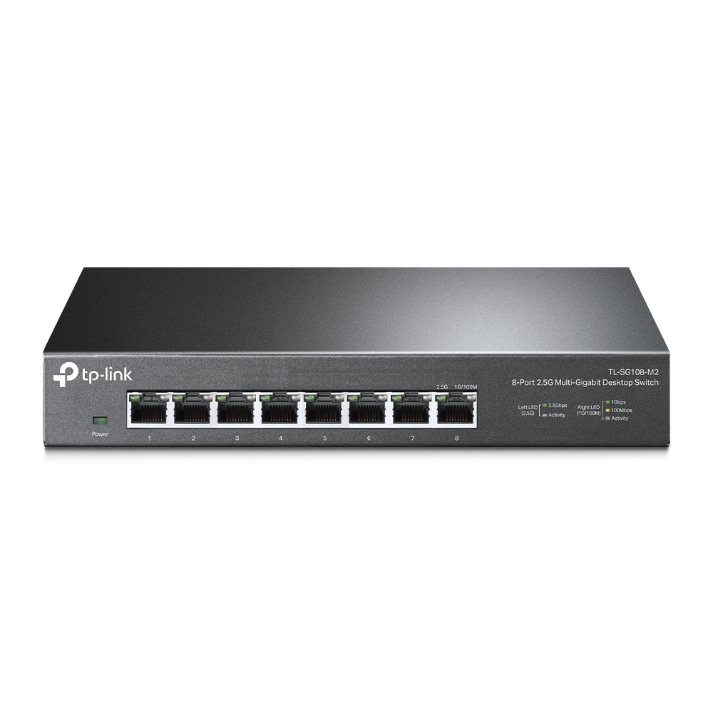 TP-LINK Switch SG108M2 / TL-SG108-M2 Black