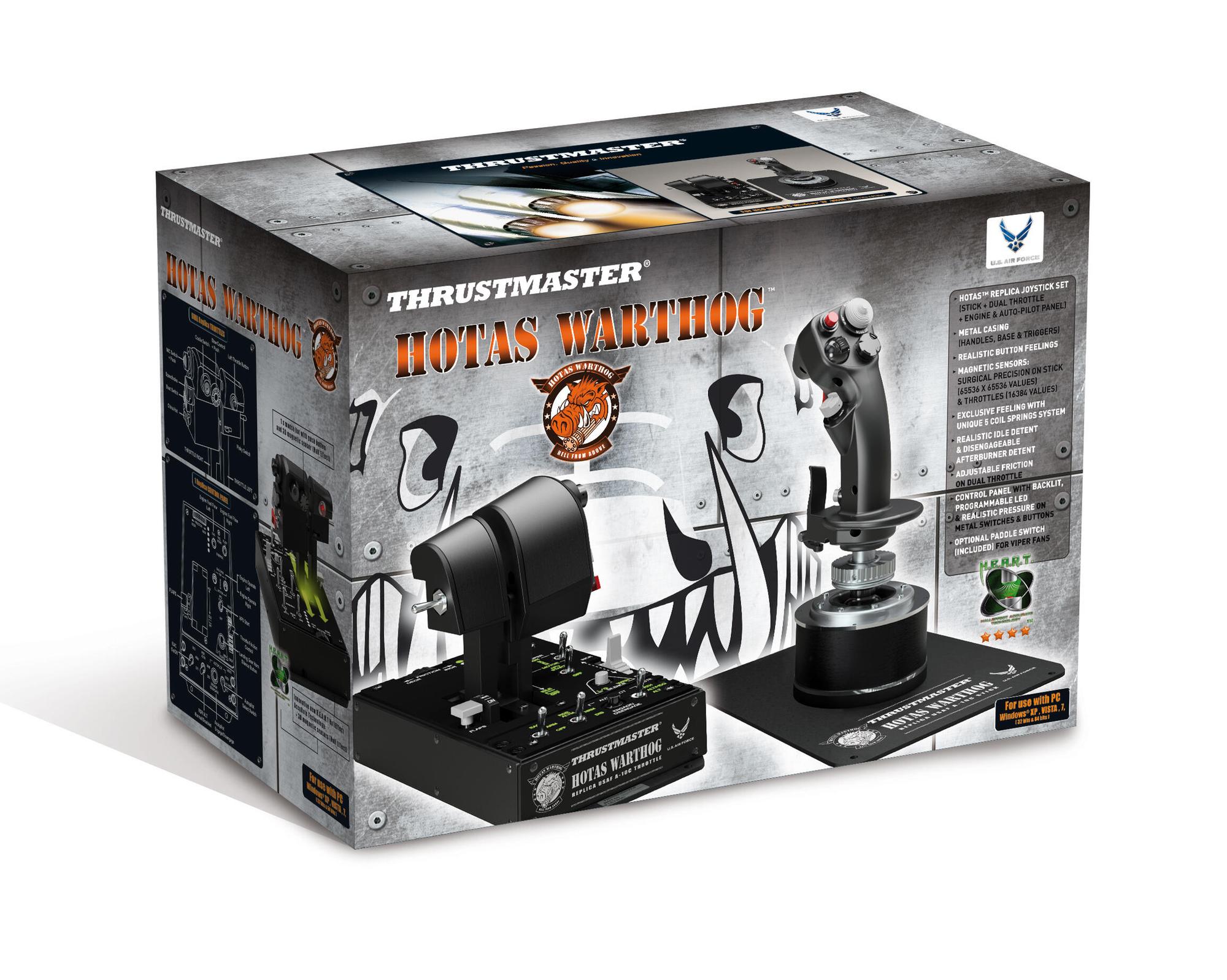 Thrustmaster Contrôleur Hotas Warthog / 2960720 Noir
