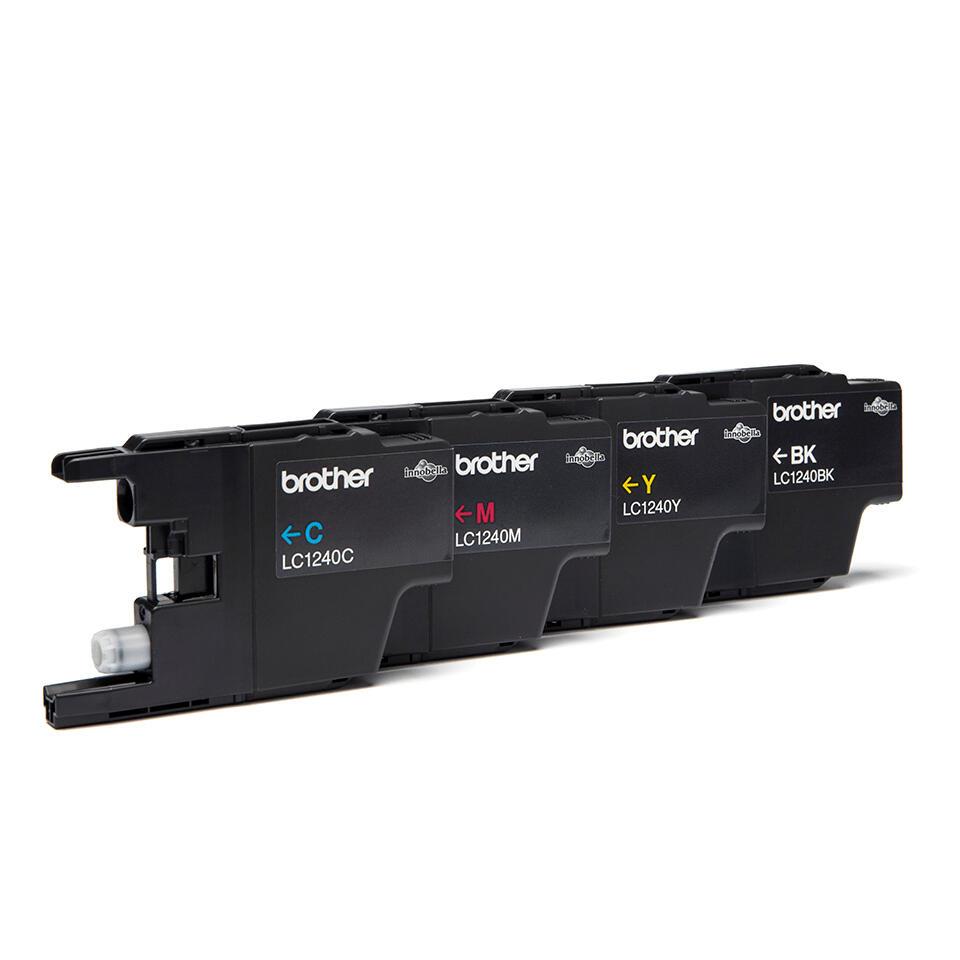 Brother Encre LC-1240VALBP / LC1240VALBP BK,C,M,Y Multipack