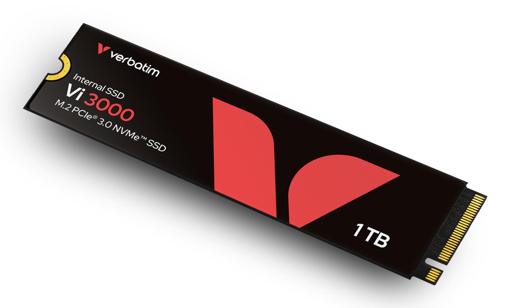 Verbatim M.2 SSD Vi3000 1TB / 49375 Schwarz