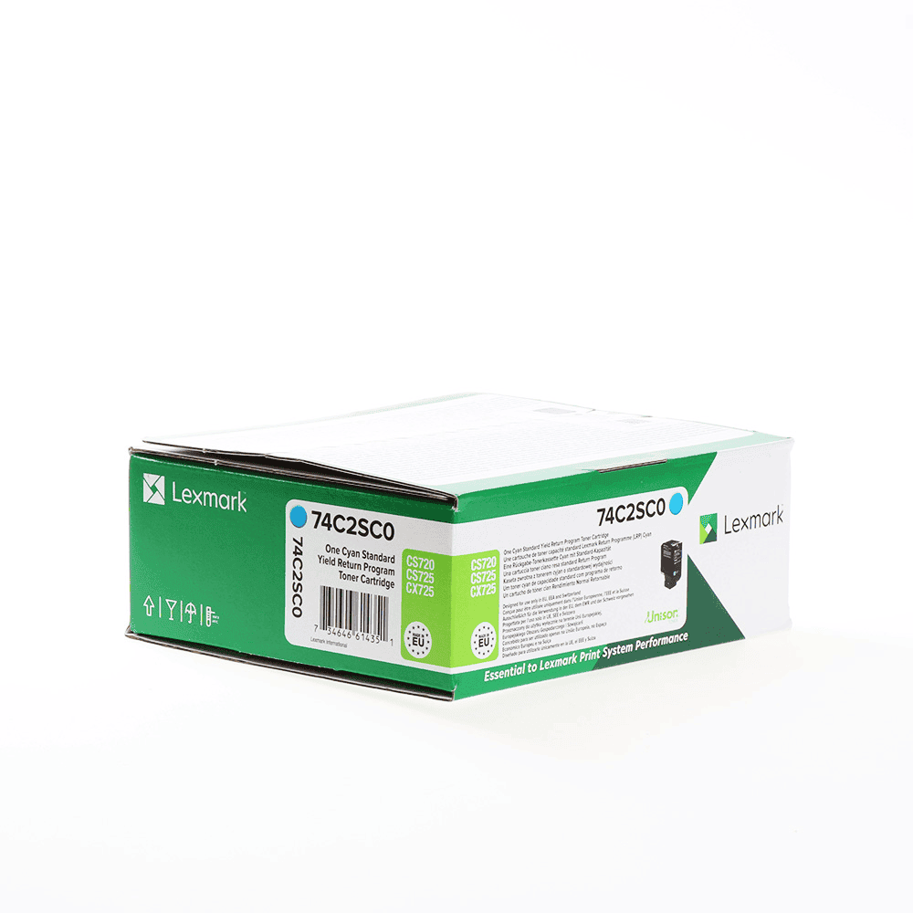 Lexmark Tóner 74C2SC0 Cyan XL