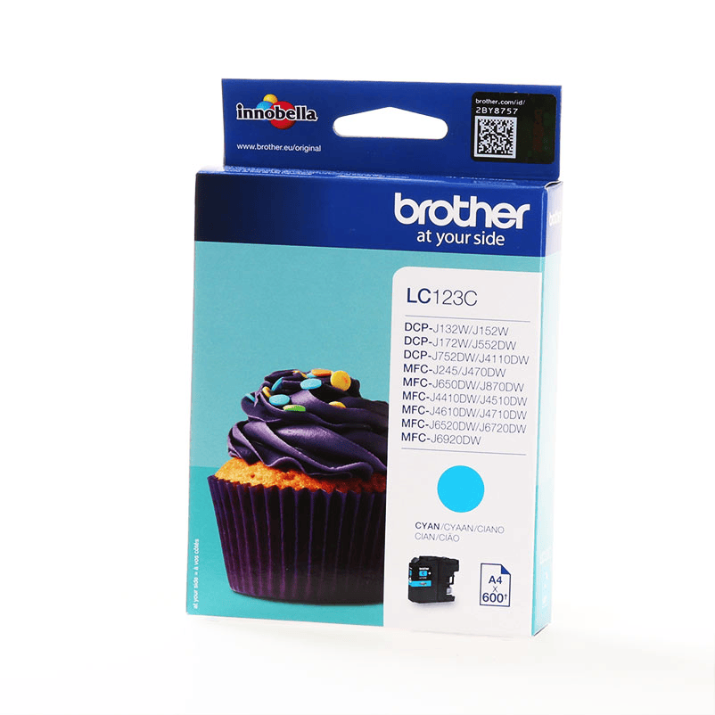 Brother Tinte LC-123C / LC123C Cyan