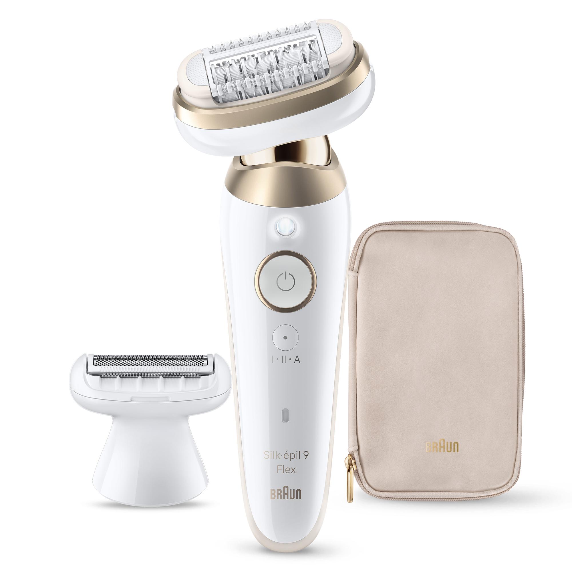 Braun Epilatore Silk-épil 9 9-030 3D / 963206 Bianco, oro