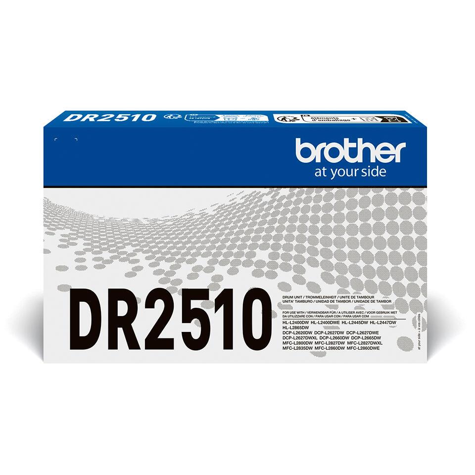 Brother Unité de tambour DR-2510 / DR2510 Noir Standard