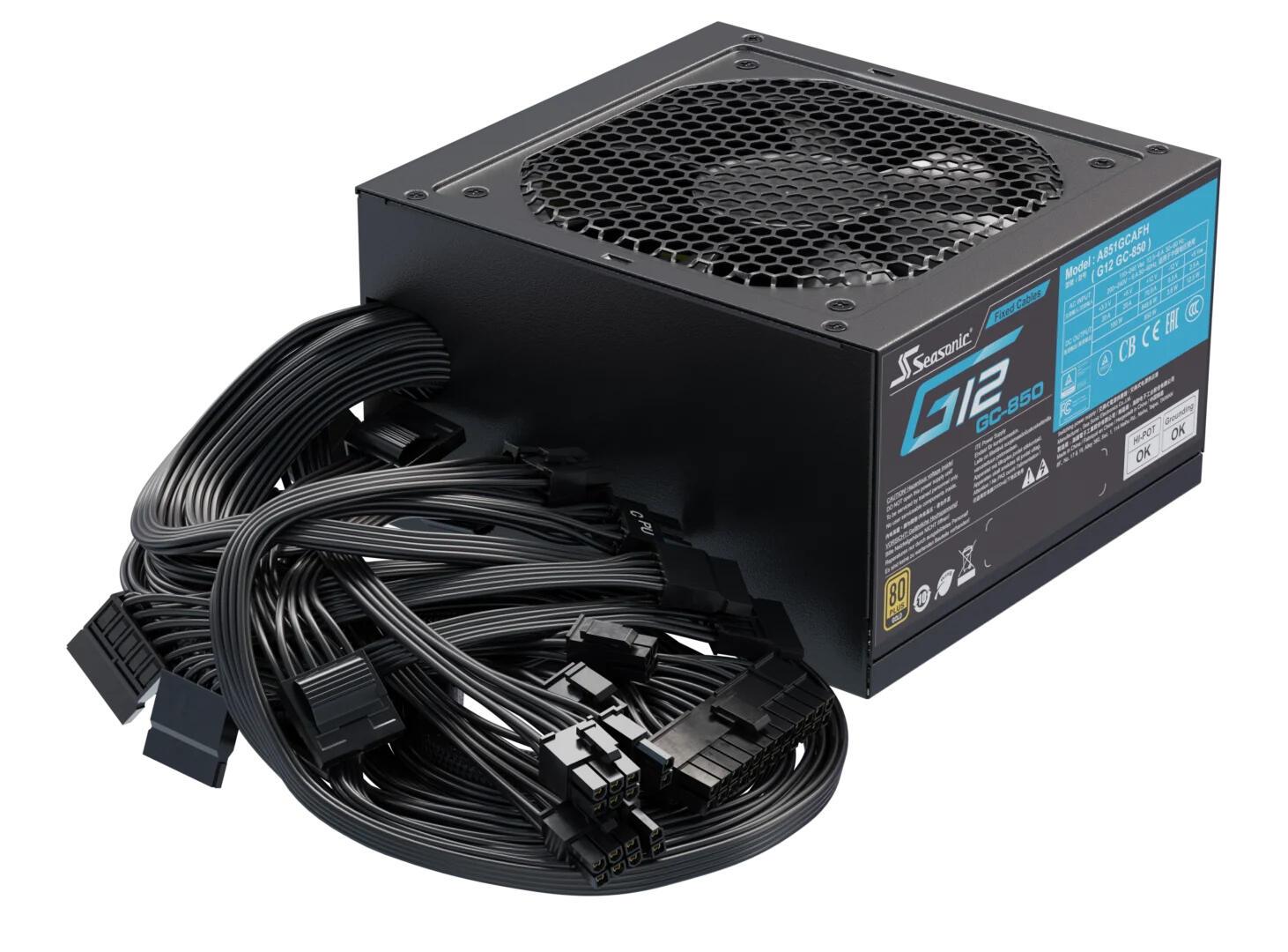 Seasonic Alimentatore per PC G12 GC-850 / SSP-850RT2 Nero