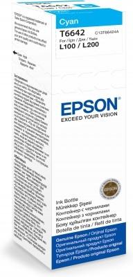 Epson Encre T6642 / C13T66424A Cyan Standard