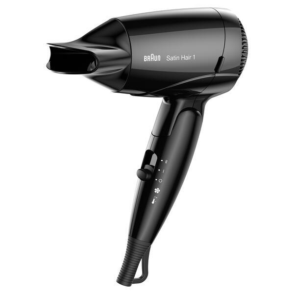 Braun Secador de pelo Satin Hair 1 / BRHD130E Negro