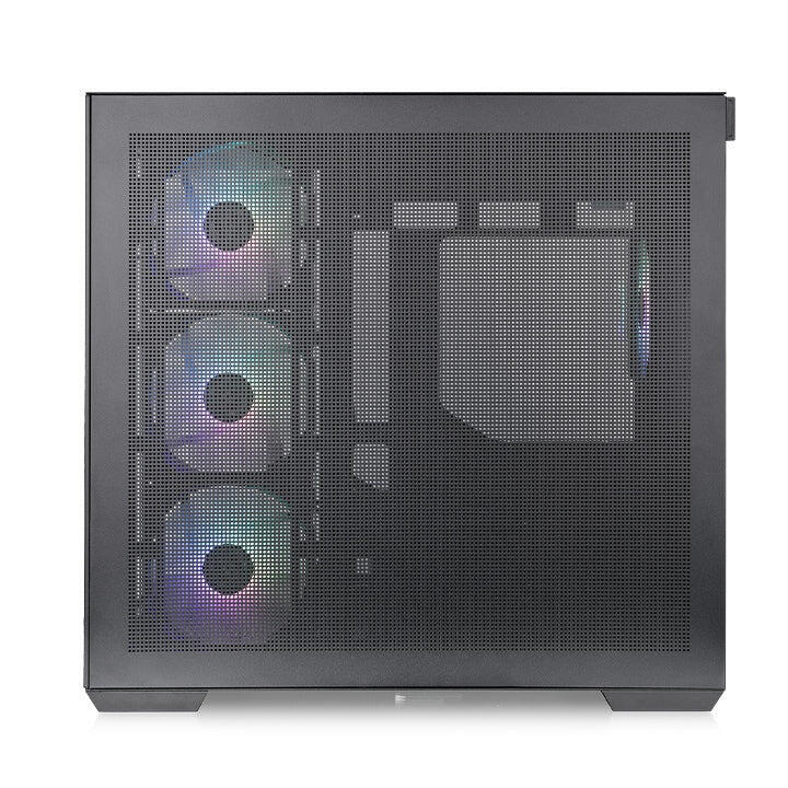 Thermaltake Carcasa de PC View 380 TG ARGB / CA-1Z2-00M1WN-00 Negro