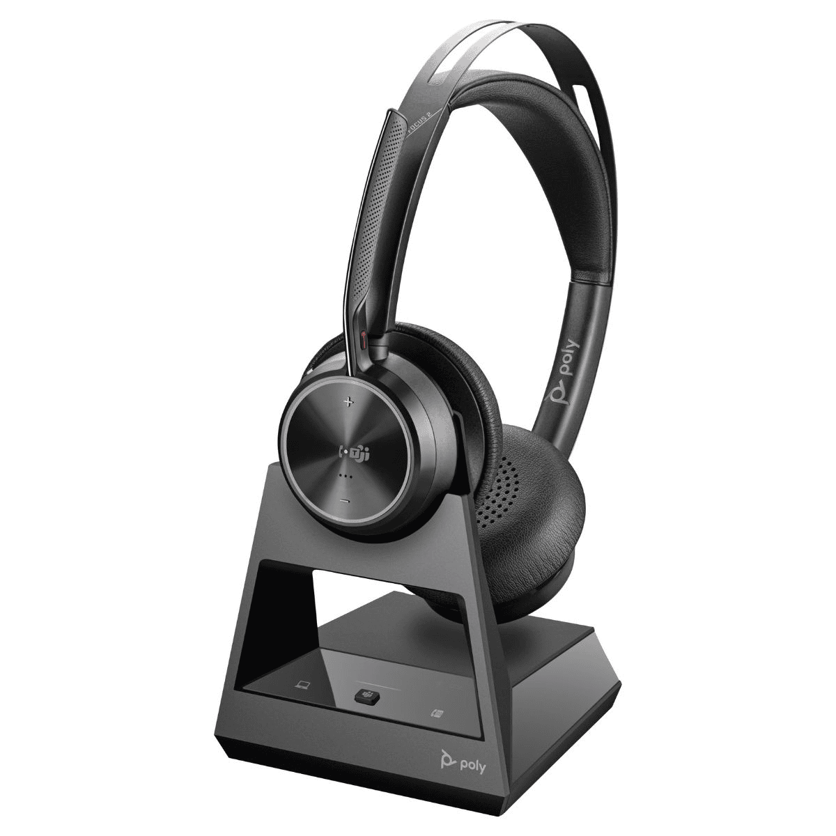 Plantronics/Poly Headset Voyager Focus 2-M MS / 77Y90AA Schwarz