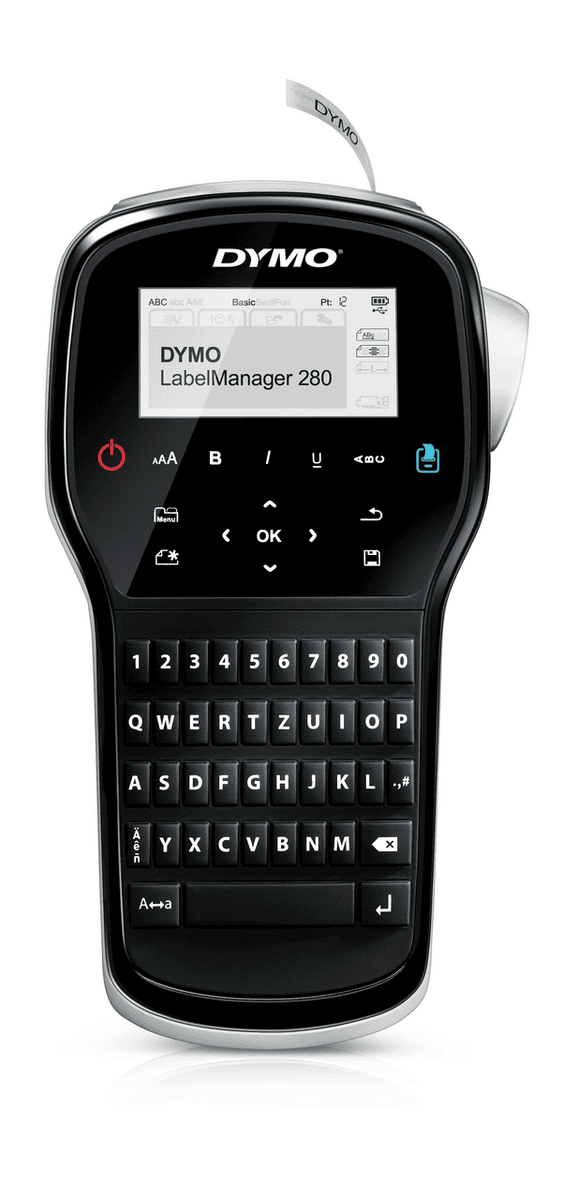Dymo Beschriftungsgerät LM280KO / S0968990 Schwarz