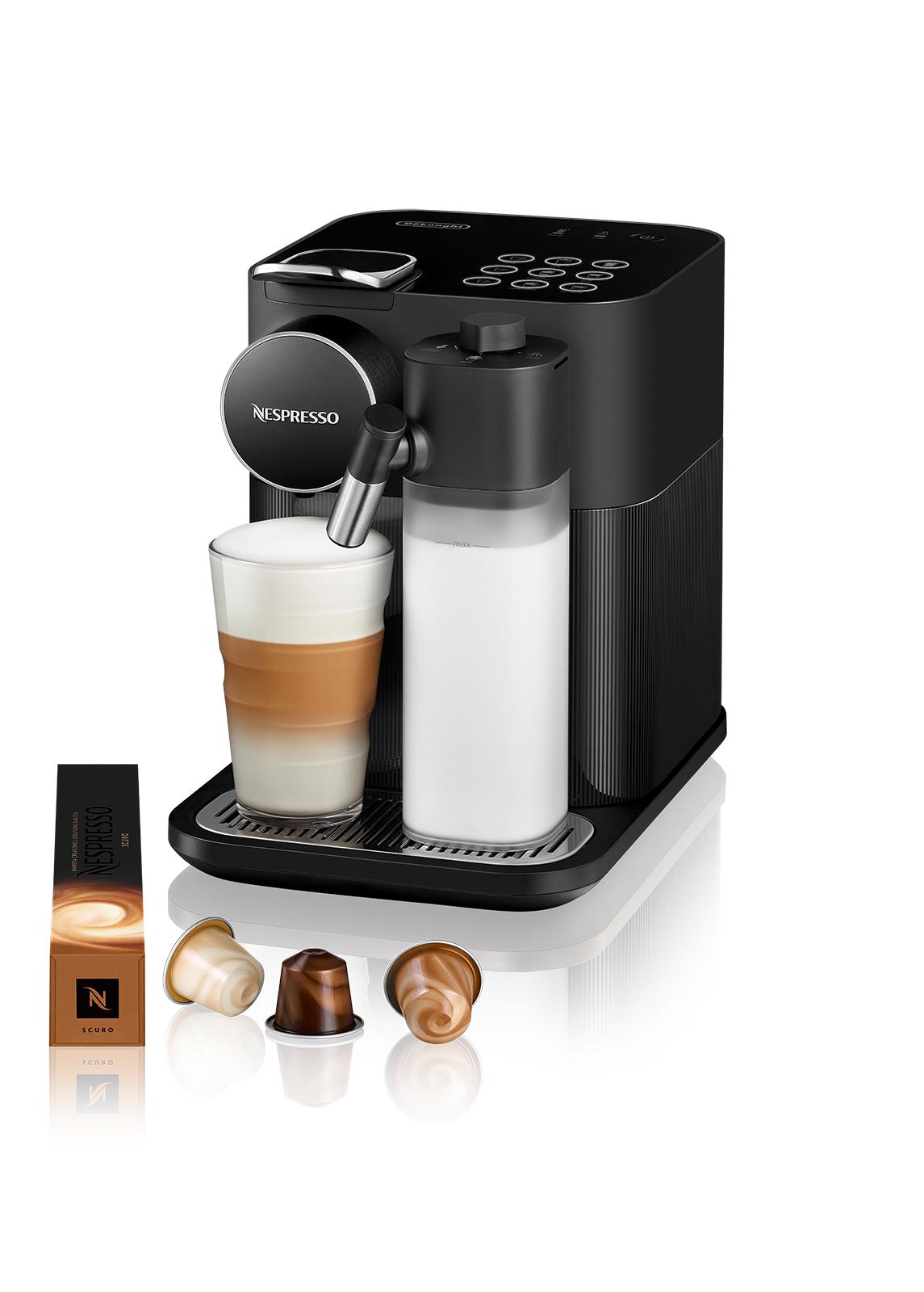 De’Longhi Kapselmaschine Nespresso Gran Lattissima / EN640.B Schwarz