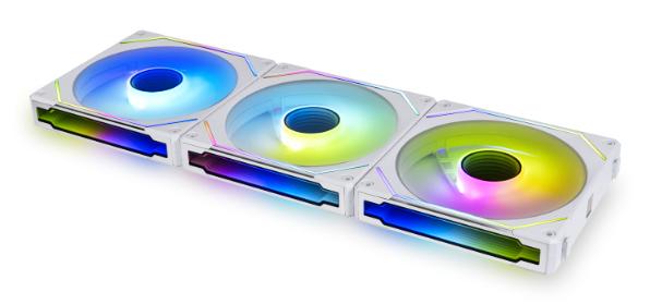 Lian Li Ventilador UNI FAN SL Infinity Wireless 120mm ARGB PWM / 12SLIN1W3W Blanco