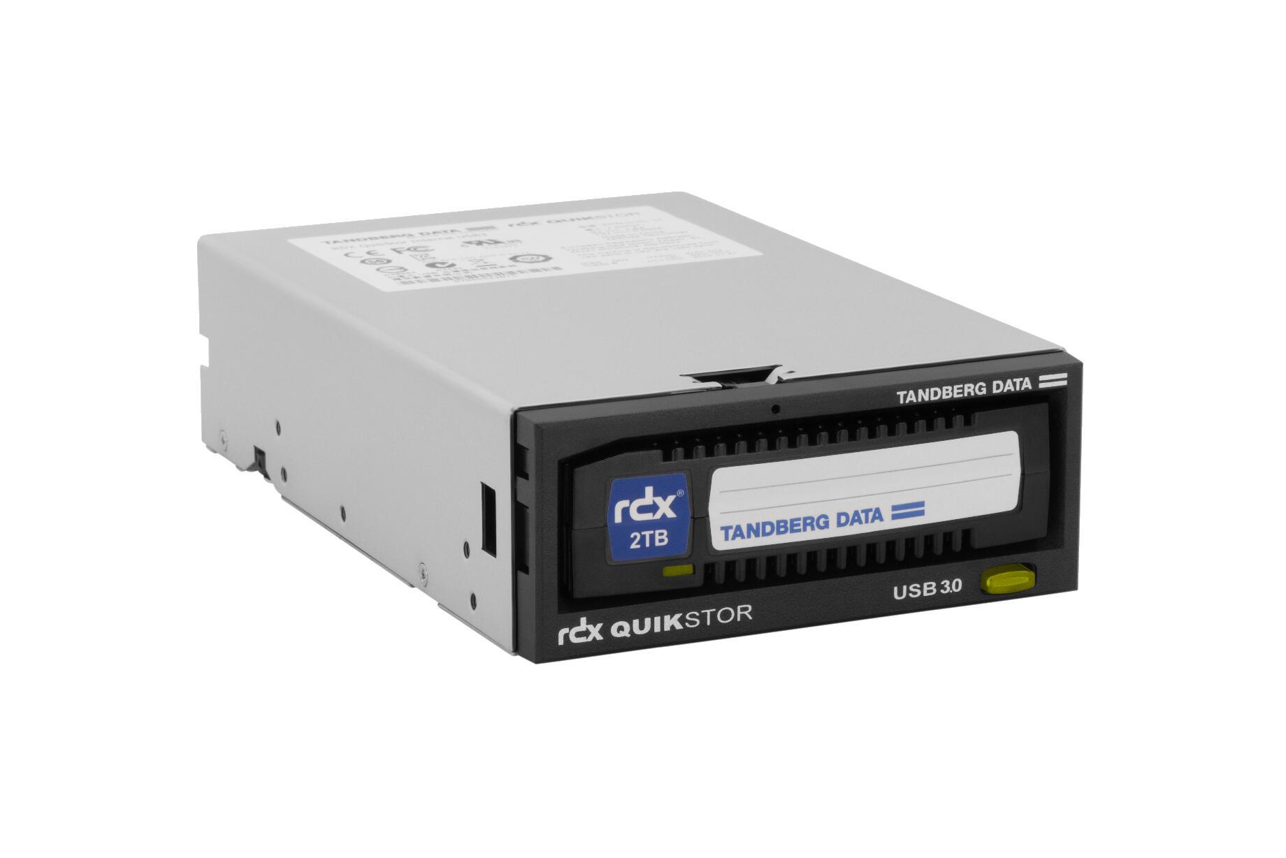 Tandberg Data Guida QuikStor RDX Intern USB 3,5" / 8771-RDX Nero 10-Pack