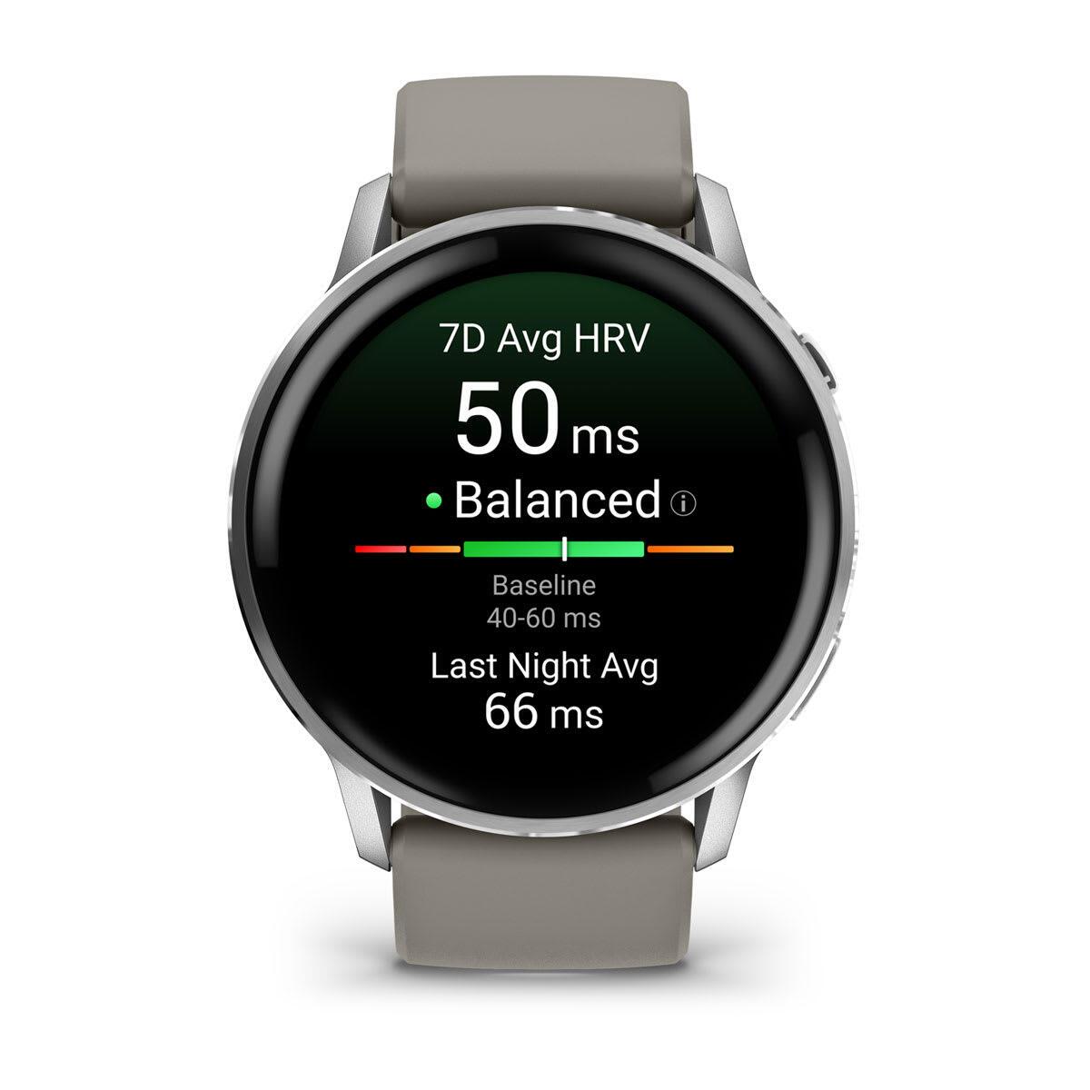 Garmin Indossabile Venu 4 45mm / 010-03014-01 Argento L 3,56 cm (1,4")